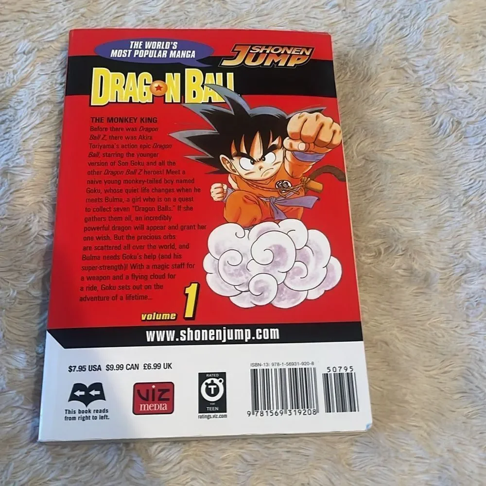 Dragon Ball book volume one 2010